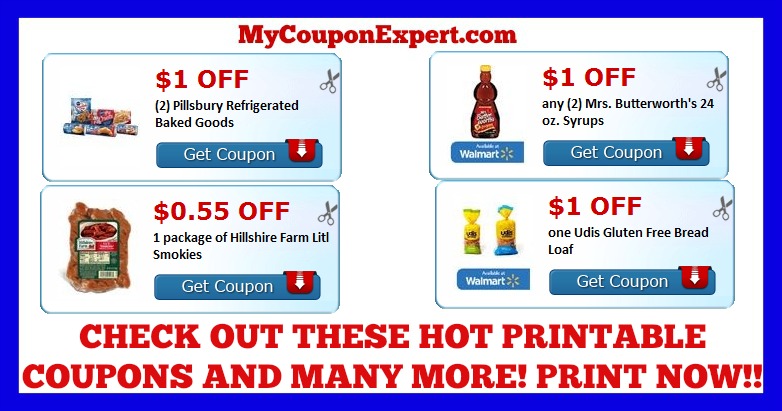 Check This Coupons Out & PRINT NOW!! Hormel, Udis, Chex, Yoplait, Hillshire, Boost, and MORE!!