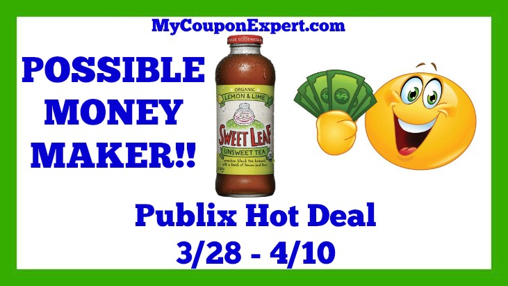 Publix Hot Deal Alert! Possible Money Maker on Sweet Leaf Organic Tea Until 4/10