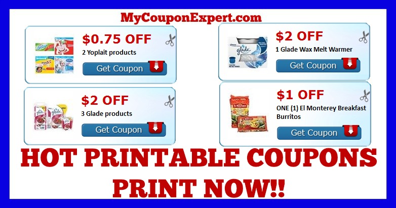 Check These Coupons Out & Print NOW!! Glade, Yoplait, Angel Soft, Ziploc, Hungry Jack, and MORE!!