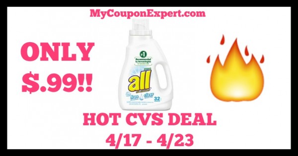 All Laundry Detergent CVS Deal