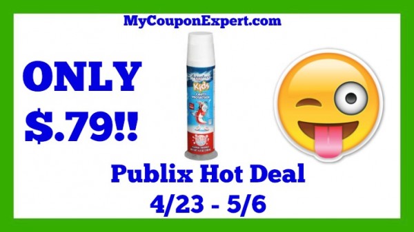 Aquafresh Kids toothpaste Publix Deal