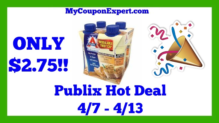 Publix Hot Deal Alert! Atkins Products Only $2.75 Until 4/13