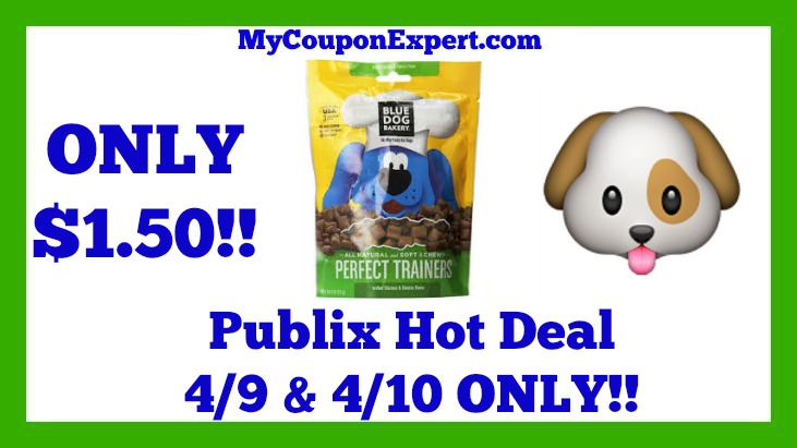 Publix Hot Deal Alert! Blue Dog Bakery Products Only $1.50 – 4/9 & 4/10 ONLY!!