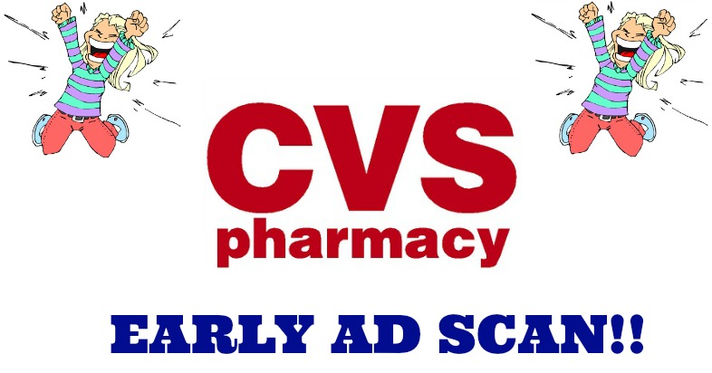 CVS Early Ad Scan, May 8th – May 14th!  LOOK!