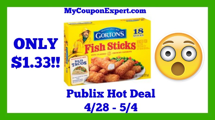 Publix Hot Deal Alert! Gorton’s Products Only $1.33 Until 5/4