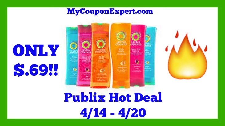 Publix Hot Deal Alert! Herbal Essences Hair Care Products Only $.69 Until 4/20
