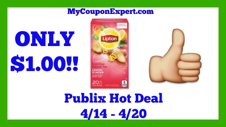 Publix Hot Deal Alert! Lipton Tea Only $1.00 Until 4/20