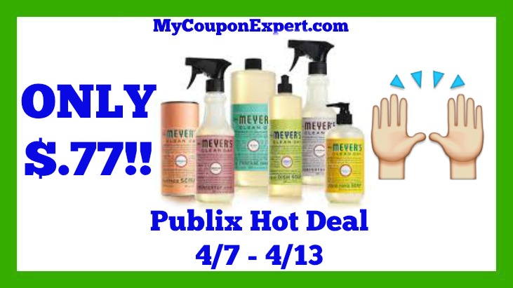 Publix Hot Deal Alert! Mrs. Meyer’s Products Only $.77 Starting 4/7