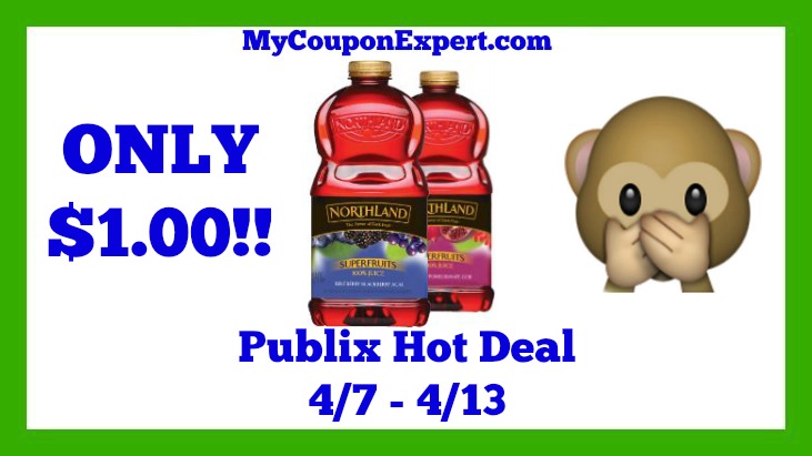 Publix Hot Deal Alert! Northland Juice Only $1.00 Starting 4/7