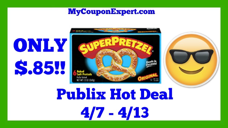 Publix Hot Deal Alert! SuperPretzel Products Only $.85 Starting 4/7