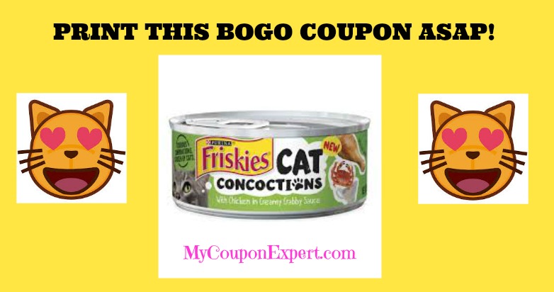 HOT BOGO Cat Food Coupon!  Print this right now!!