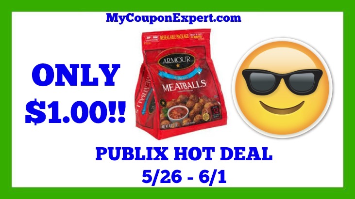 Publix Hot Deal Alert! Armour Meatballs Only $1.00 Until 6/1