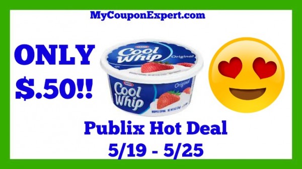 Cool Whip Whipped Topping Publix Deal