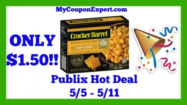 Cracker Barrel Macaroni & Cheese Dinner Publix Deal