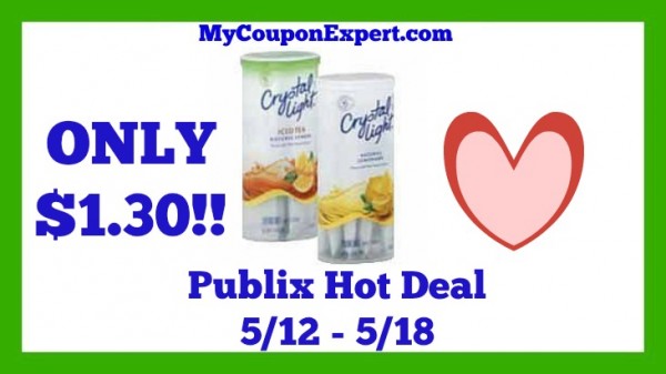 Crystal Light Drink Mix Publix Deal