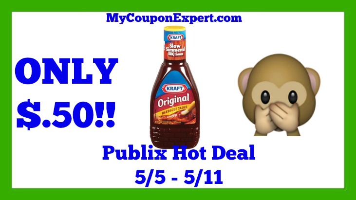 Publix Hot Deal Alert! Kraft Barbecue Sauce Only $.50 Starting 5/5