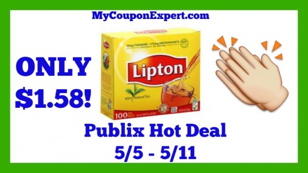 Lipton Tea Bags Publix Deal