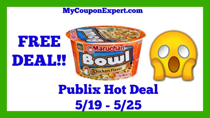 Publix Hot Deal Alert! FREE Maruchan Products Until 5/25
