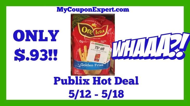 Publix Hot Deal Alert! Ore-Ida Potatoes or Onion Rings Only $.93 Until 5/18