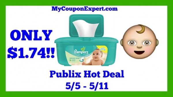 Pampers Wipes Publix Deal