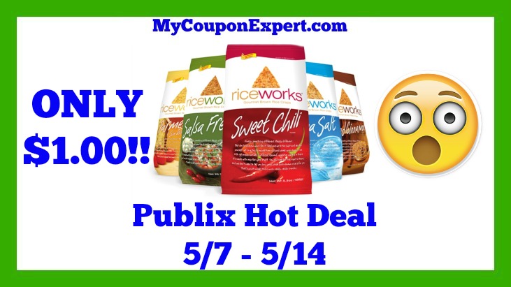 Publix Hot Deal Alert! Riceworks Gourmet Rice Snacks Only $1.00 Starting 5/7