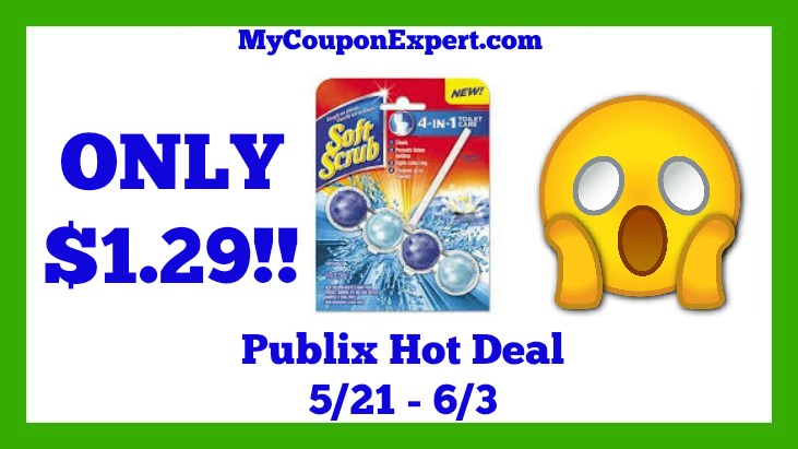 Publix Hot Deal Alert! Soft Scrub 4-in-1 Toilet Care Only $1.29 Starting 5/21