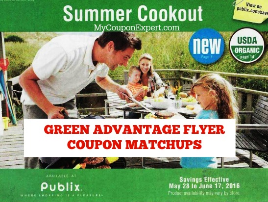 Publix GREEN Advantage Flyer May 28th – June 17th!!