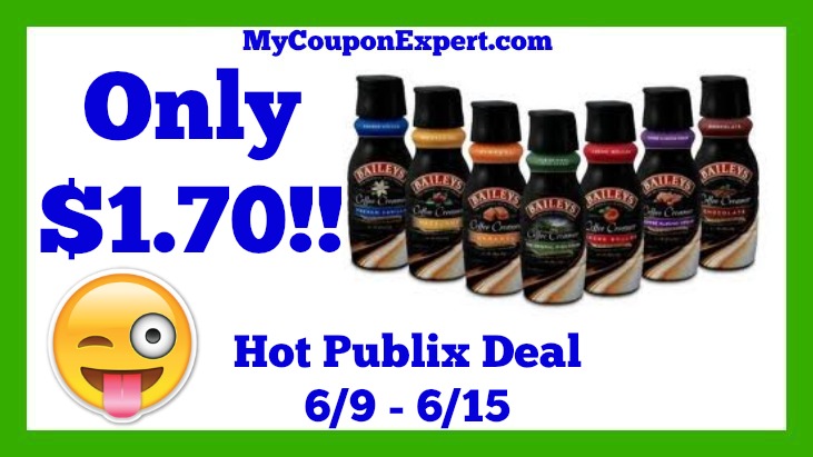 Publix Hot Deal Alert! Bailey’s Coffee Creamer Only $1.70 Starting 6/9