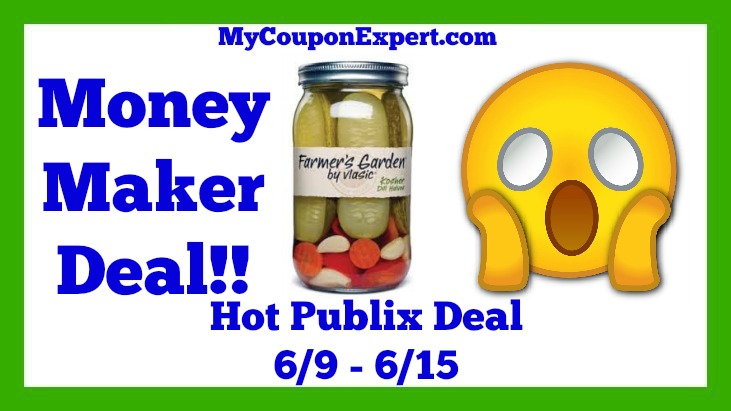 Publix Hot Deal Alert! MONEY MAKER DEAL on Vlasic Pickles Until 6/17