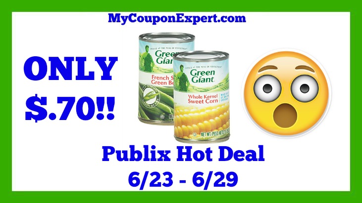 Publix Hot Deal Alert! Green Giant Vegetables Only $.70 Starting 6/23