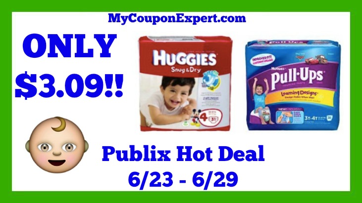 Publix Hot Deal Alert! Cheap Deals On Huggies & Pull-ups Starting 6 23