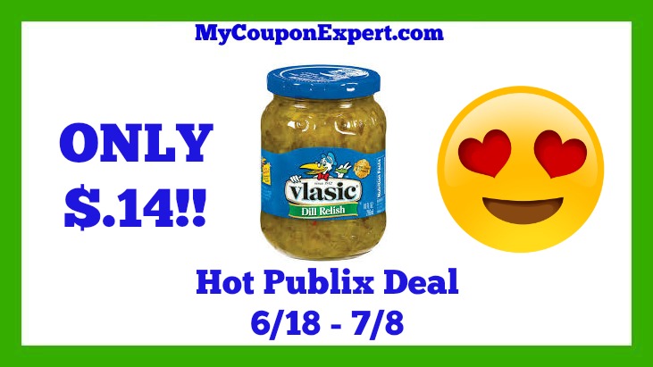 Publix Hot Deal Alert! Vlasic Relish Only $.14 Until 7/8