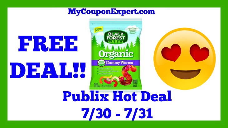 Publix Hot Deal Alert! FREE Black Forest Organic Gummies Until 7/31