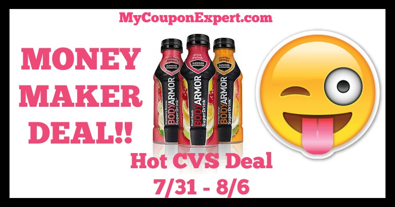 CVS Hot Deal Alert!! OVERAGE on Body Armor Bottles Until 8/6