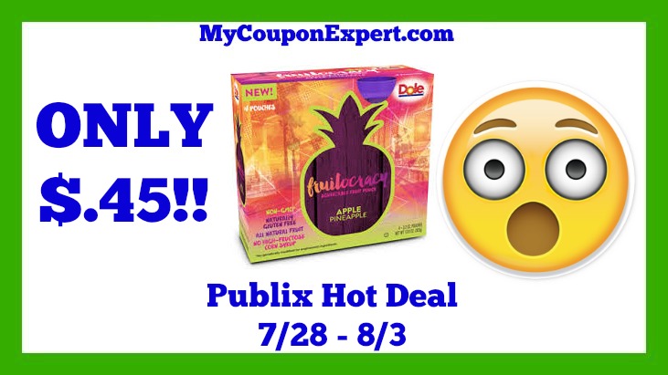 Publix Hot Deal Alert! Dole Products Only $.45 Until 8/3