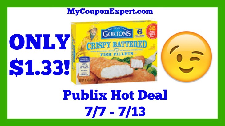 Publix Hot Deal Alert! Gorton’s Products Only $1.33 Starting 7/7