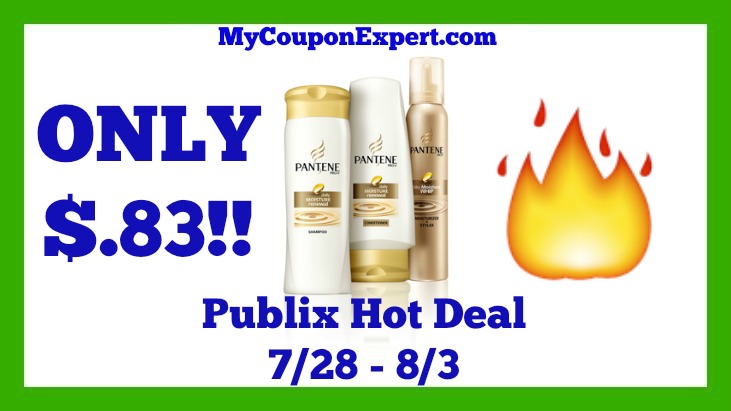 Publix Hot Deal Alert! Pantene Pro-V Hair Care Products Only $.83 Starting 7/28