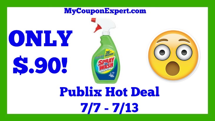 Publix Hot Deal Alert! Spray ‘n Wash Only $.90 Starting 7/7