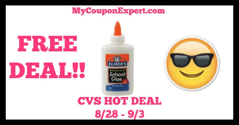 CVS Hot Deal Alert!! FREE Elmer’s Glue Starting 8/28