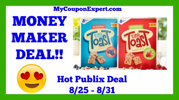 Publix Hot Deal Alert! OVERAGE on Tiny Toast Cereal Until 8/31