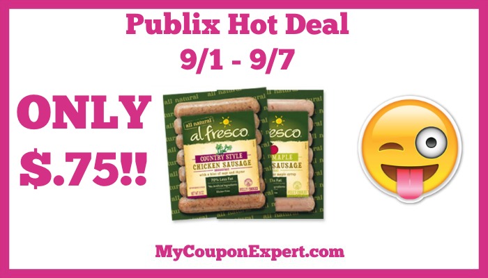 Publix Hot Deal Alert! Al Fresco Products Only $.75 Until 9/7