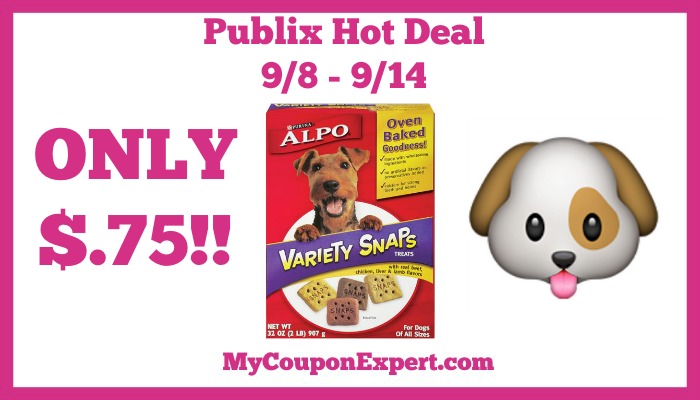 Publix Hot Deal Alert! Alpo Treats Only $.75 Until 9/14