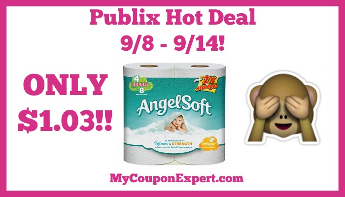 Publix Hot Deal Alert! Angel Soft Only $1.03 Starting 9/8