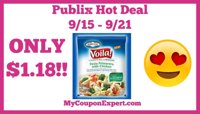 Publix Hot Deal Alert! Birds Eye Voila Skillet Meal Only $1.18 Until 9/21