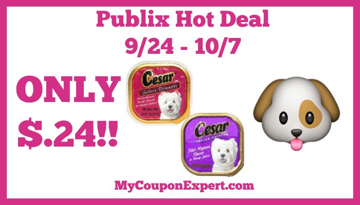 Hot Deal Alert! Cesar Products Only $.24 at Publix from 9/24 – 10/7