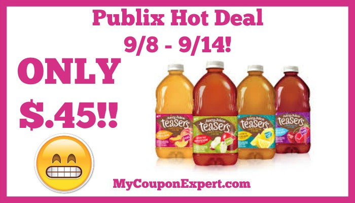 Publix Hot Deal Alert! Juicy Juice Only $.45 Until 9/14