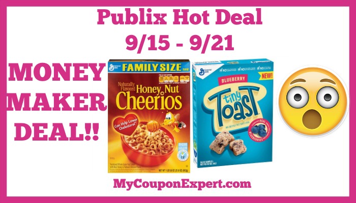 Publix Hot Deal Alert! OVERAGE Deal on Cereal Until 9/21