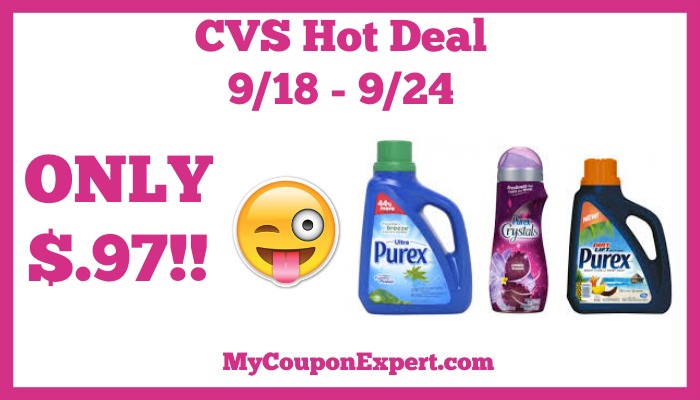 CVS Hot Deal Alert!! Purex Products Only $1.97 Starting 9/18
