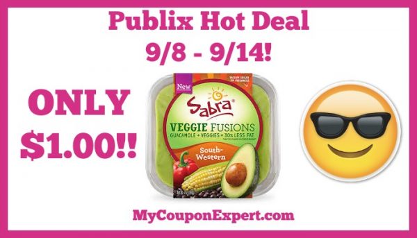 Publix Hot Deal Alert! Sabra Veggie Fusion Guacamole Only $1.00 ...
