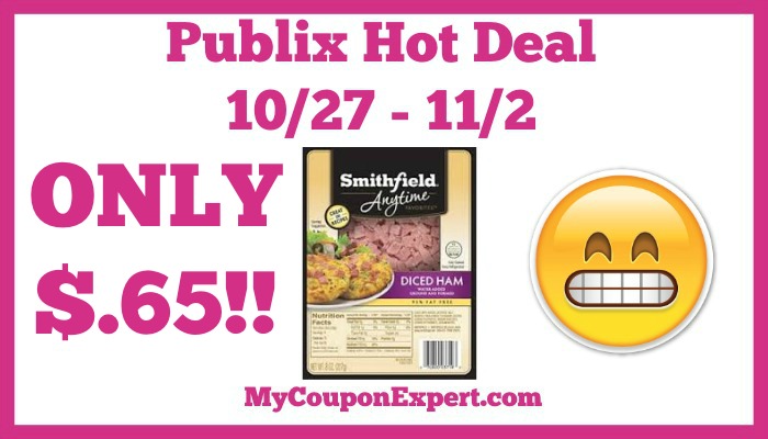 Hot Deal Alert! Smithfield Products Only $.65 at Publix from 10/27 – 11/2